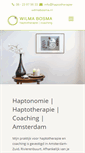 Mobile Screenshot of haptotherapie-wilmabosma.nl